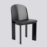 Chisel 65 Stol Black – lackerad ekfaner, Utan klädsel