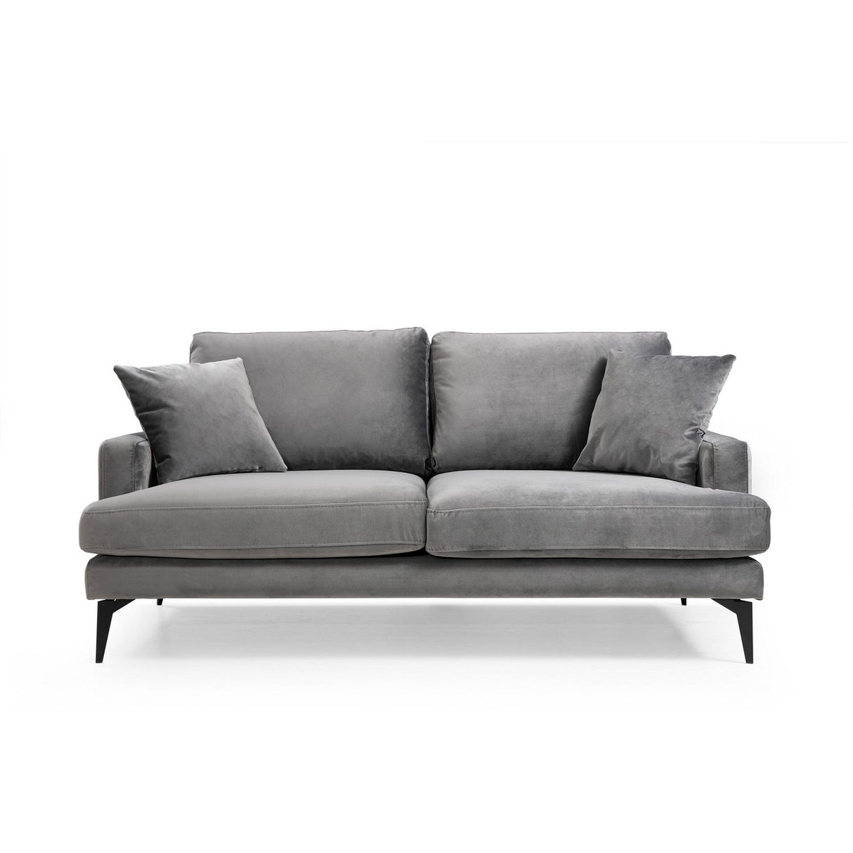 Dushanbe 2-sits (175 x 90 x 88 cm) 2-sitssoffa Grå