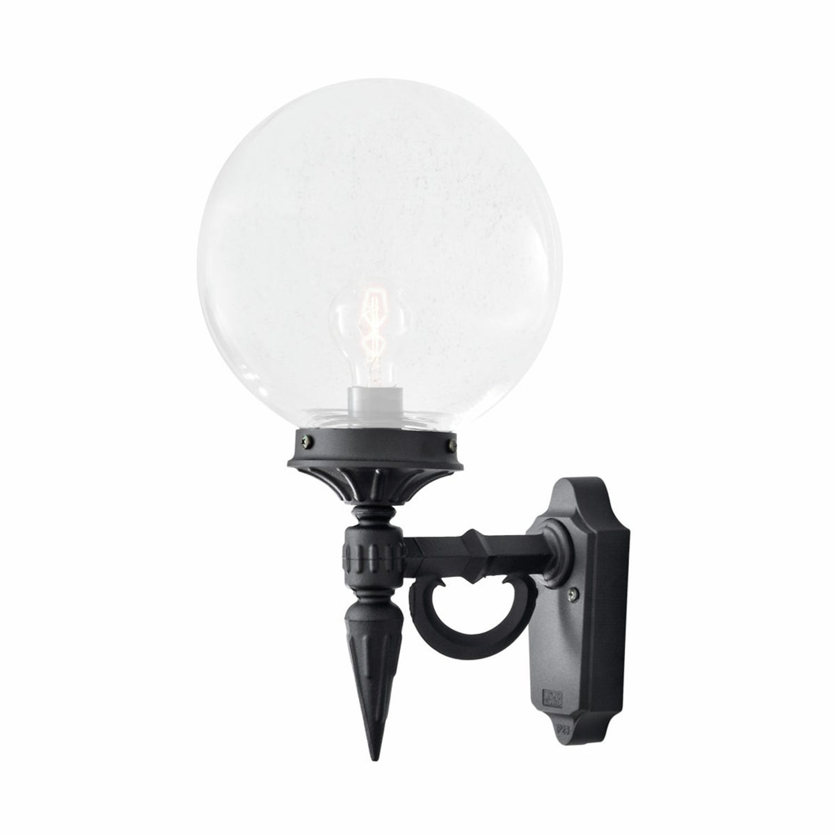 Orion E27 Vägglampa Ute Svart