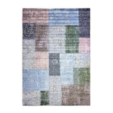Siv patchworkmatta 160x230 cm Pastell