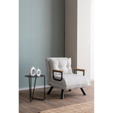 Freetown Single (26 x 120 x 60 cm) 1-sits bäddsoffa Vit