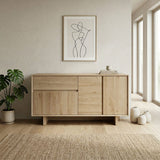 Tbilisi (146 x 76 x 45 cm) Konsolbord Naturlig ek