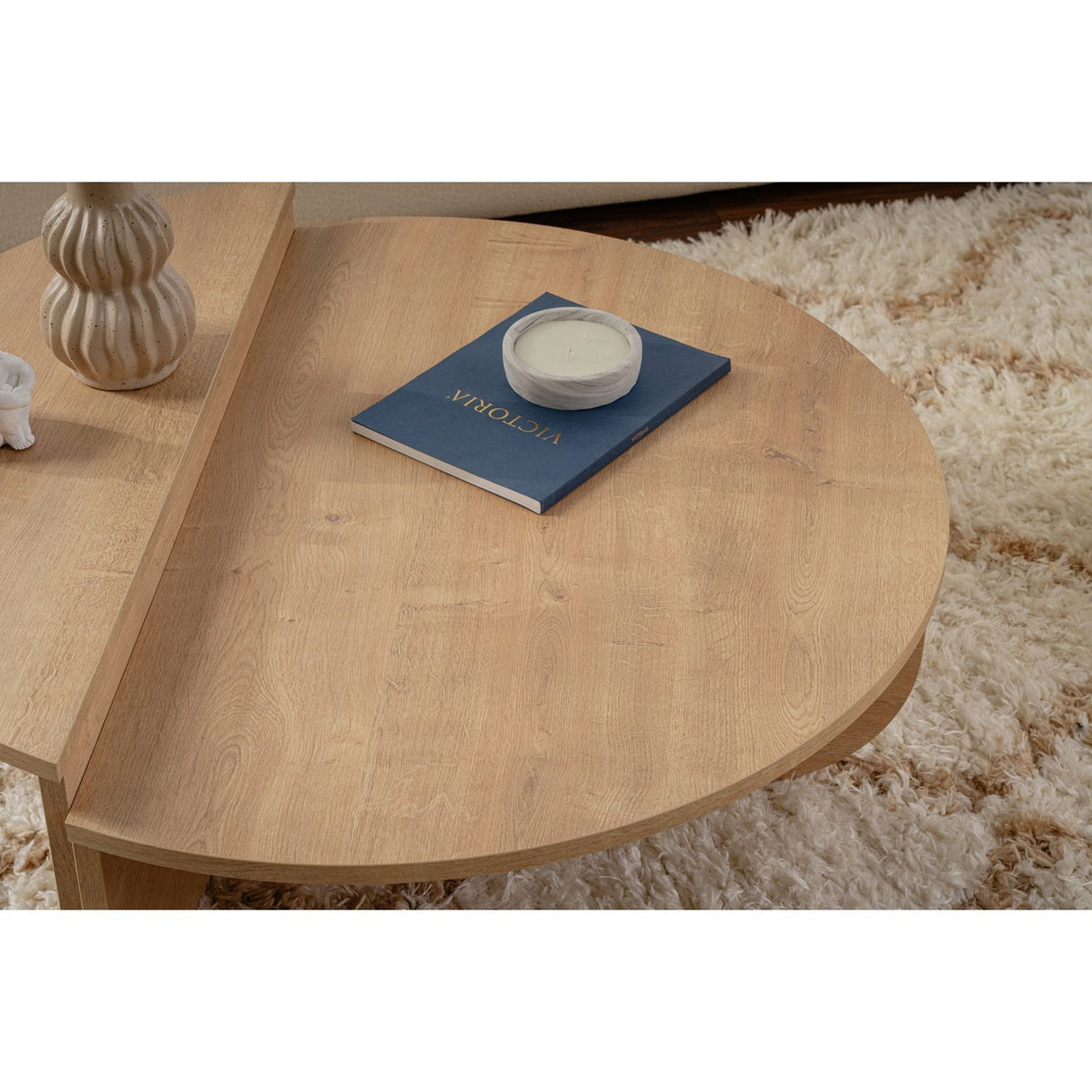 Durban (90 x 30 x 60 cm) Soffbord Honungsek