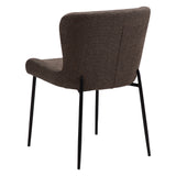 Glam Stol Major Brown, Black