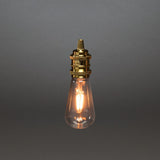 E27 8 Amber LED Guldkabel Dimmer Ljusslinga Inomhus