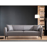 Santiago (220 x 67 x 95 cm) 3-sitssoffa Grå