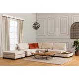 Kigali Hörn med puff (193 x 97 x 80 cm) Hörnsoffa Beige