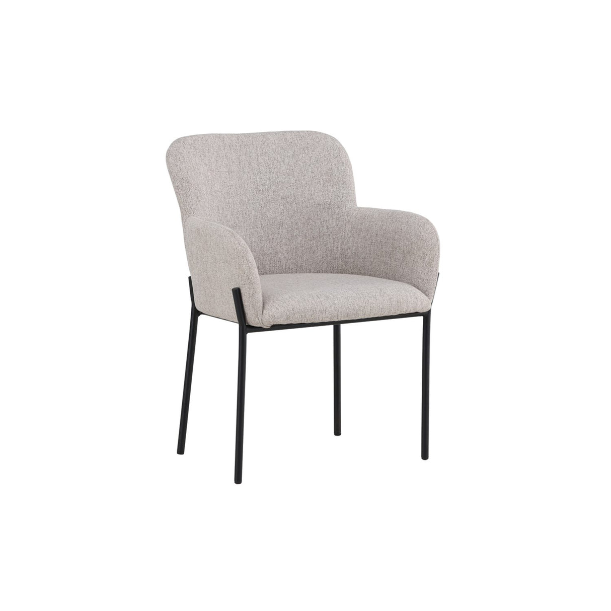 Vätö Matstol Beige, Svart