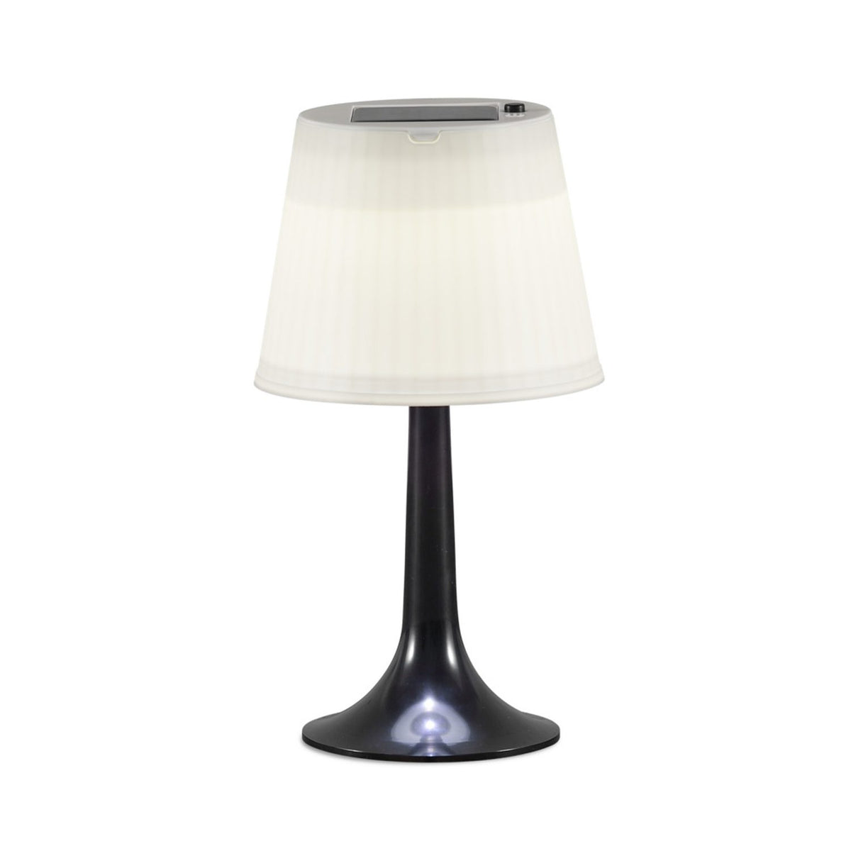 Assisi Solcell LED Bordslampa Ute Svart