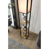 TierShelfLampz2 (H 150 cm) Golvlampa Ek
