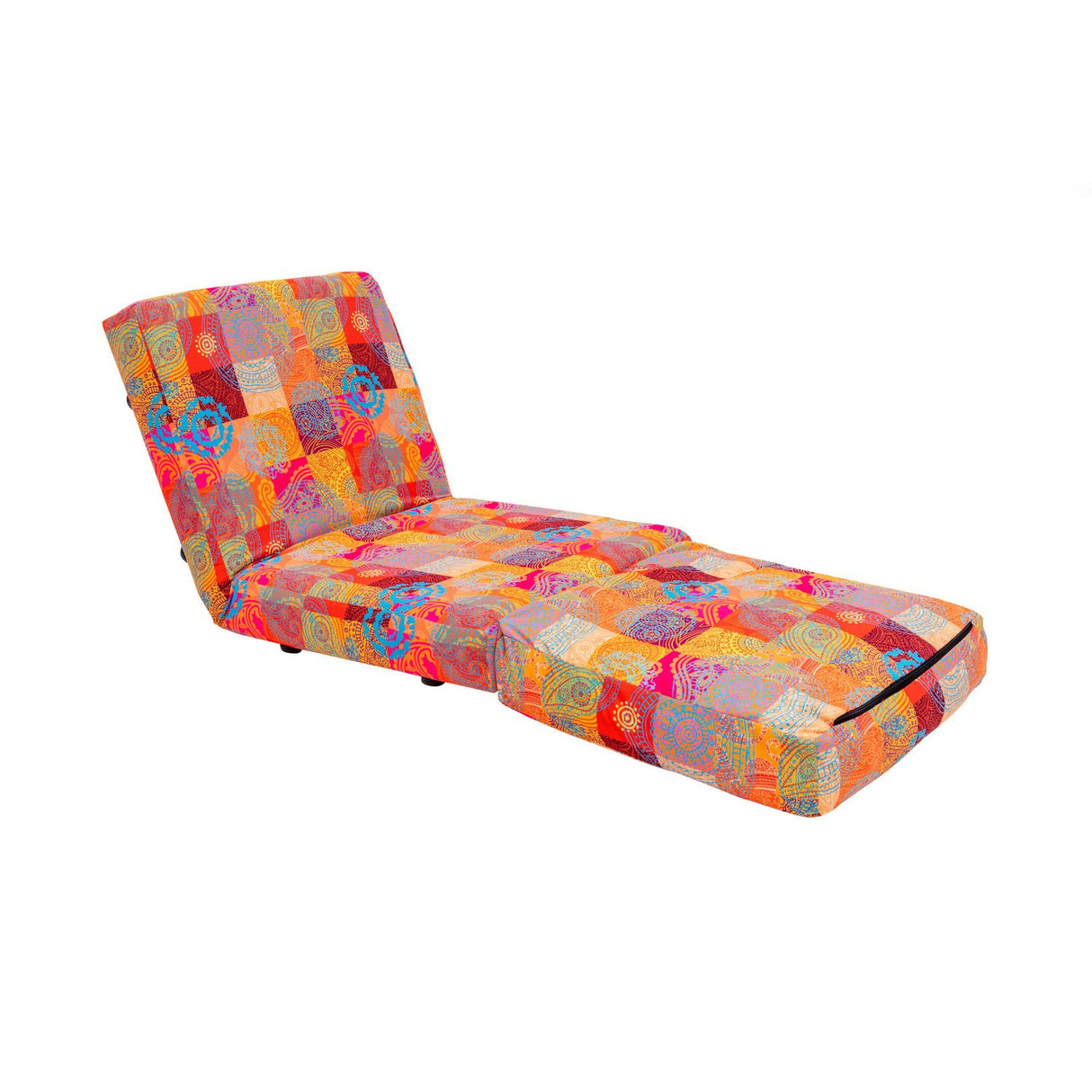 Majuro 1 (29 x 125 x 63 cm) Flerfärgad 1-sits bäddsoffa