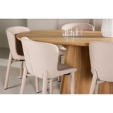 Stjärnö, Astoria Oval matgrupp Beige, Natur, 200 x 90