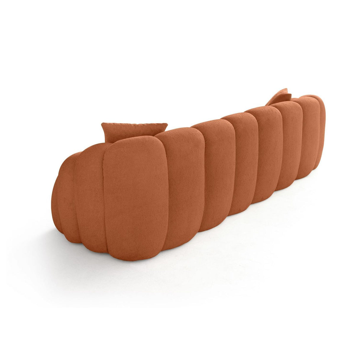 Octavio (268 x 70 x 80 cm) 4-sits soffa Kakelröd