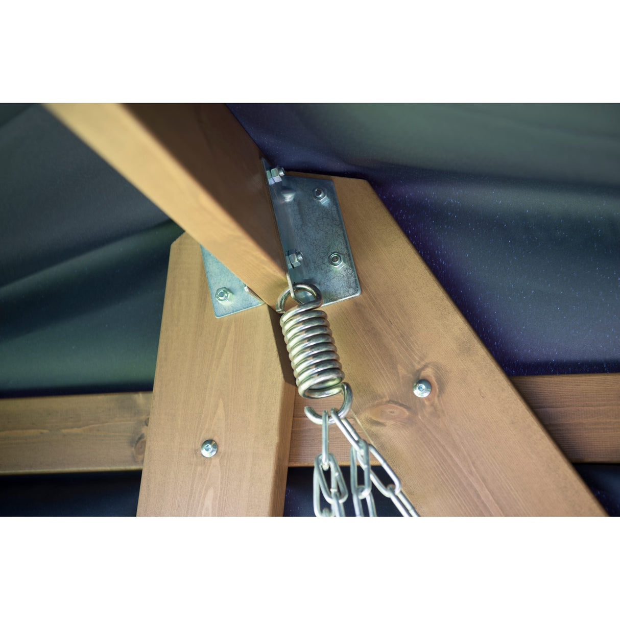 Dalom/Slöinge Hammocktak Blå/Vit