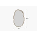 Lossa W (52 x 86 x 2,2 cm) Efesos-marmor Spegel