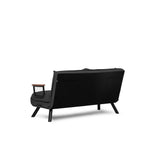 Apia 2-sits (25 x 134 x 121 cm) 2-sits bäddsoffa Mörkgrå