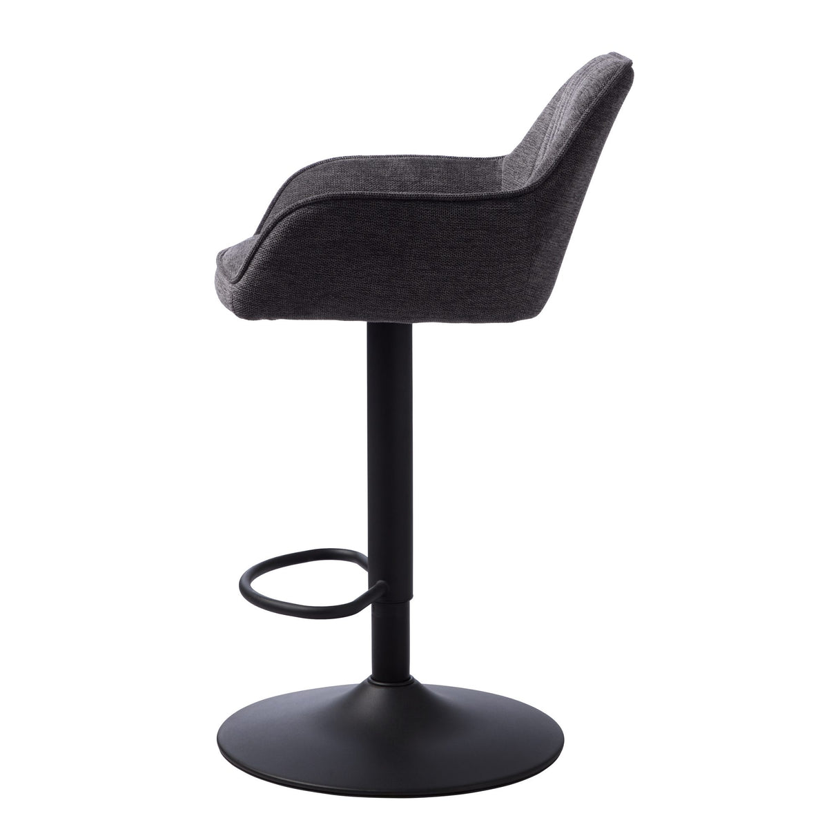 Cubo Barstol Randig Mörkgrå