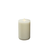 Vaxljus gräddvit, varmvit LED 2xD Dekorationsljus El 9,6x18,2 cm