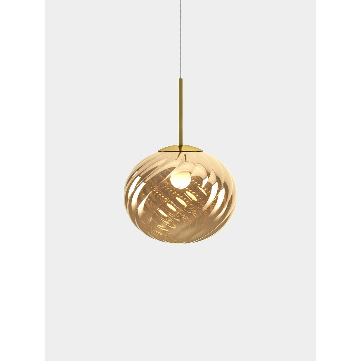 Whirl Pendellampa Gold, 30 cm