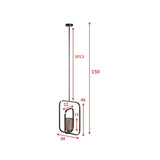 Aludra Takpendel Silver, 12 x 46 x 34