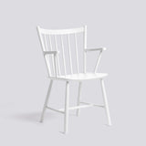 J42 Stol White – bokfaner med vattenbaserad lack, White – massiv bok med vattenbaserad lack