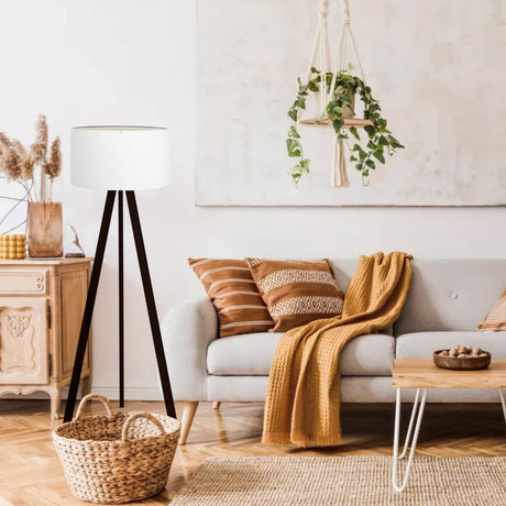 Bratislava (21 x 38 cm) Golvlampa Vit