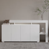 Cork (170 x 80 x 35 cm) Konsolbord Vit