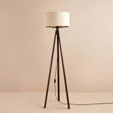 Echo (H 140 cm) Golvlampa Vit Brun
