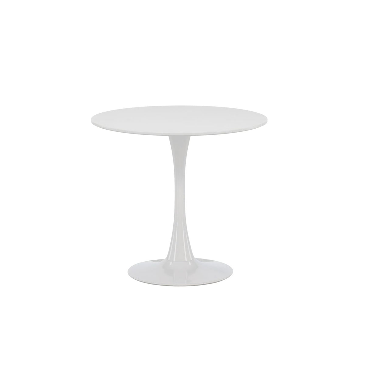 Hamden Runt matbord Vit, 80