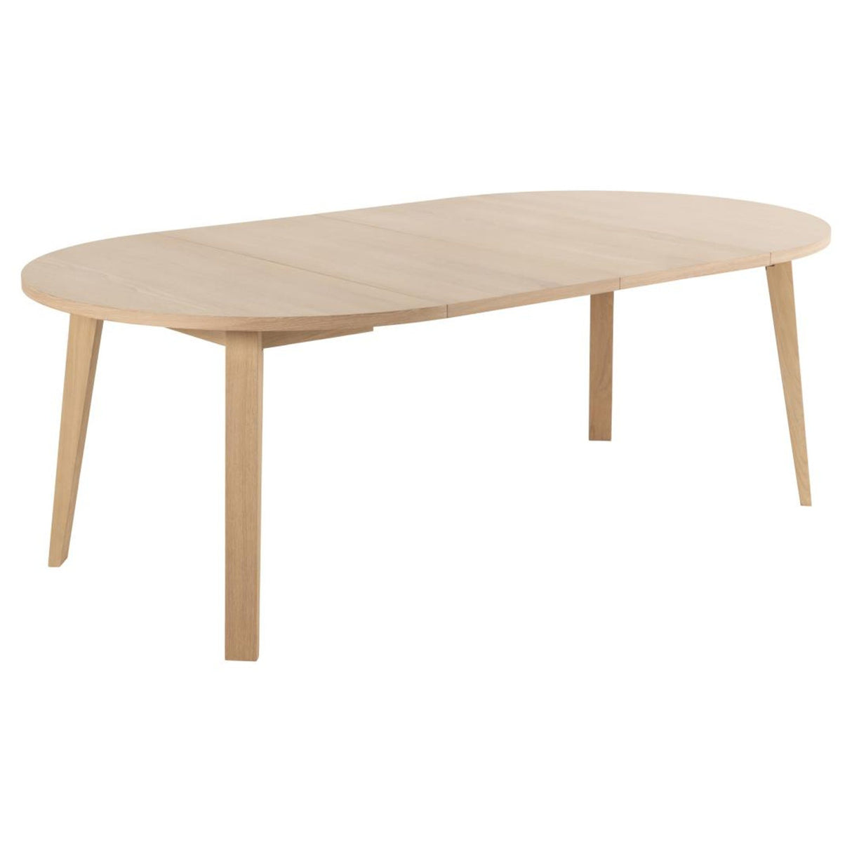 Arendal Förlängningsskiva 3x50x120 cm Vitpigmenterad Ek