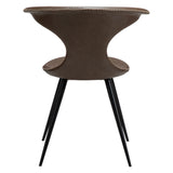 Flair Stol Major Brown Art.Leather, Black