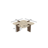 Disita Soffbord Travertine