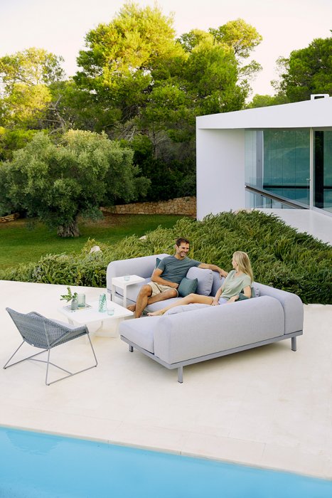 Breeze Loungefåtölj Light Grey