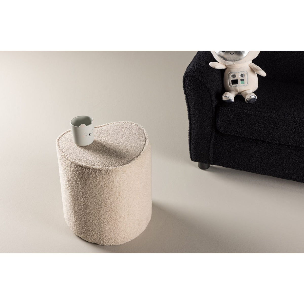 Heart Barnstol Beige