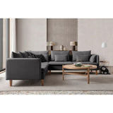 Flexy L (194 x 95 x 154 cm) Hörnsoffa Antracit