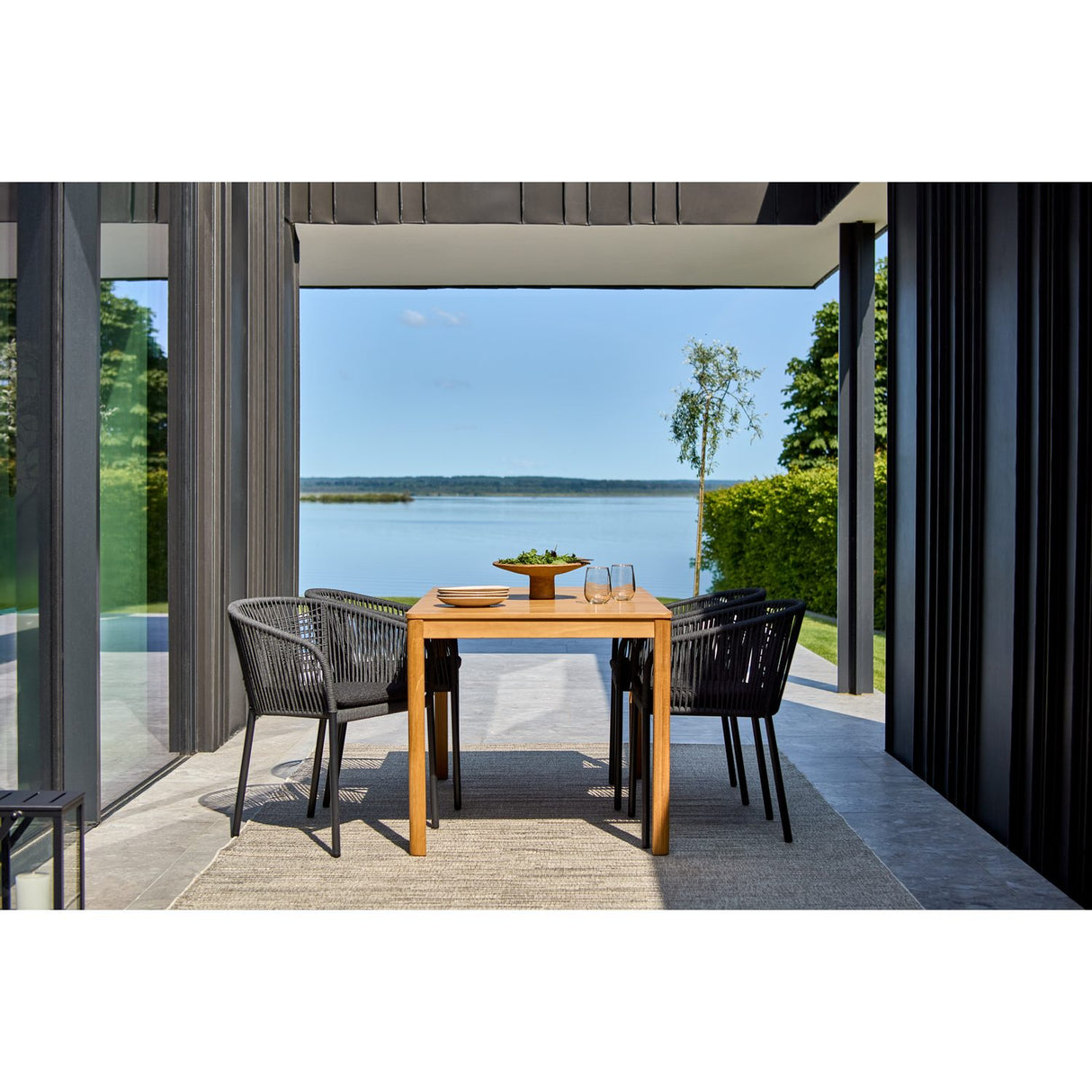 Delta Karmstol Svart/Teddy Black Svart