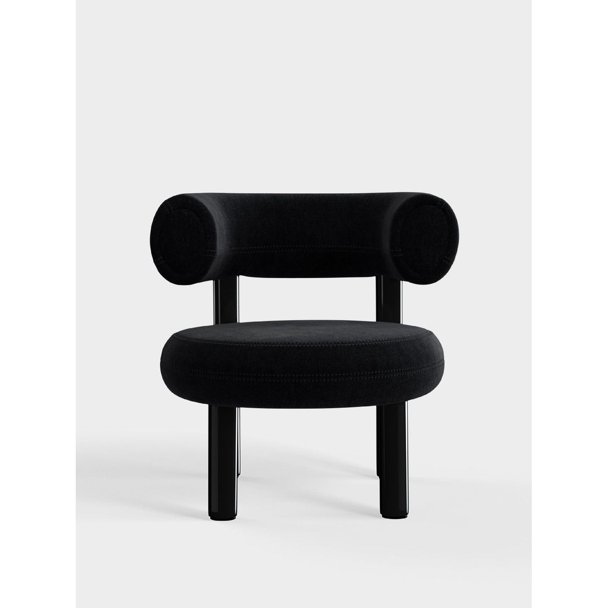 Fat Loungestol Gentle Black BLS