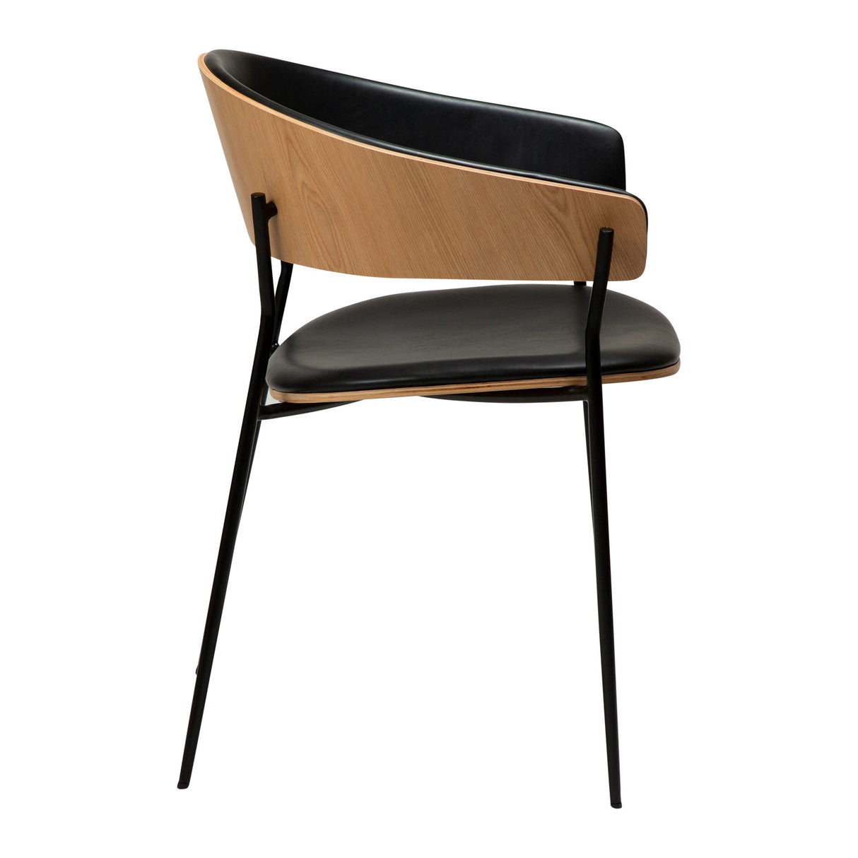 Crib Stol Vintage Black, Oak