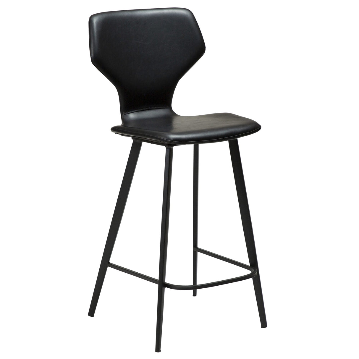 S.I.T Barstol Vintage Black Art.Leather 70 cm