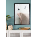 Kudde Poster Beige, 50 x 70 cm