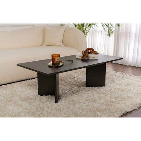 Rebecca Soffbord Wood Black