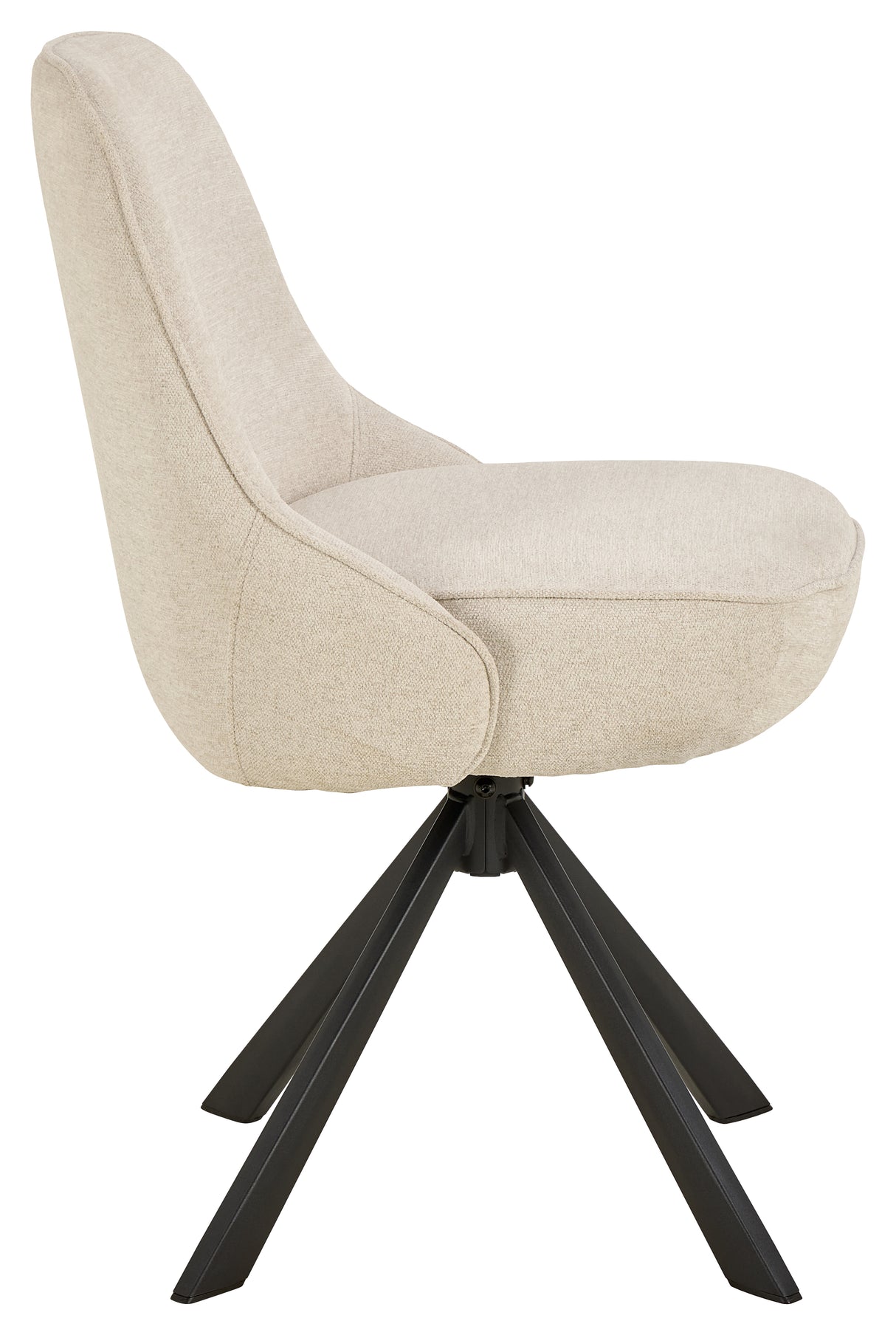 Carlton Matstol Apia tyg Beige