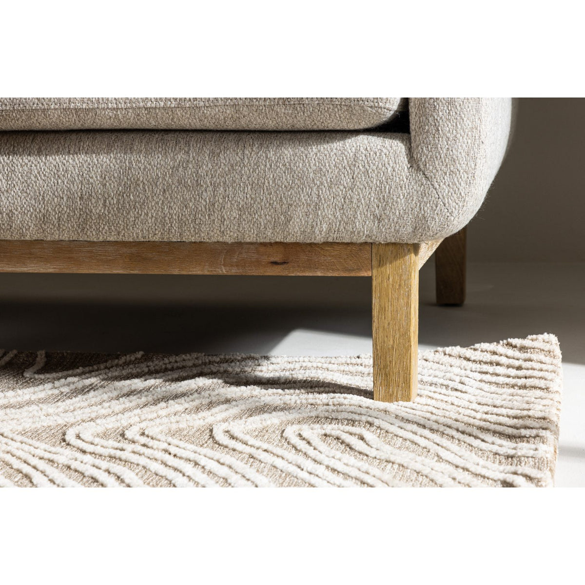 Olympos 3-sitssoffa Beige