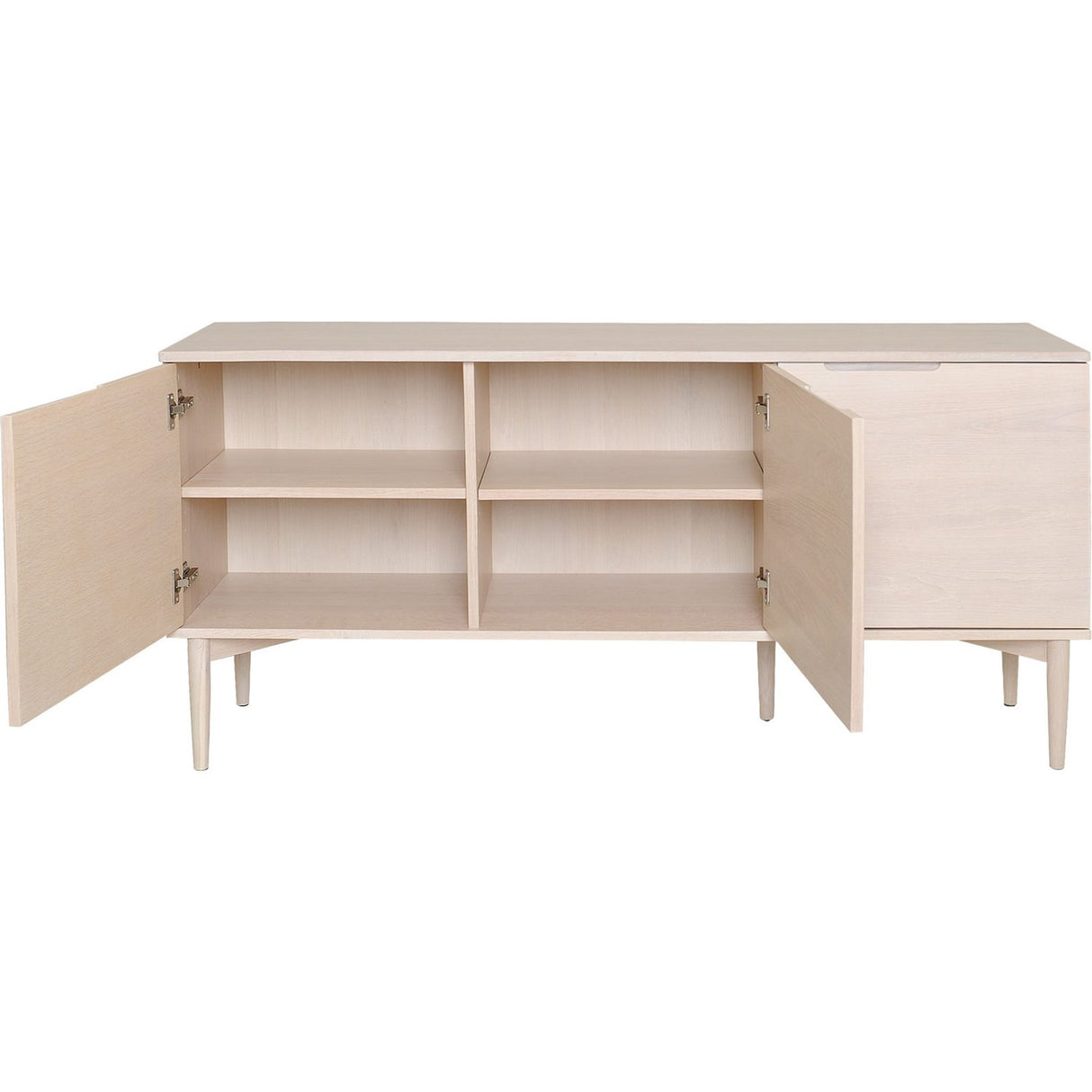 Karmöy 3 Dörrar Sideboard Vitpigmenterad