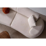 Visca 3-sits soffa Creme