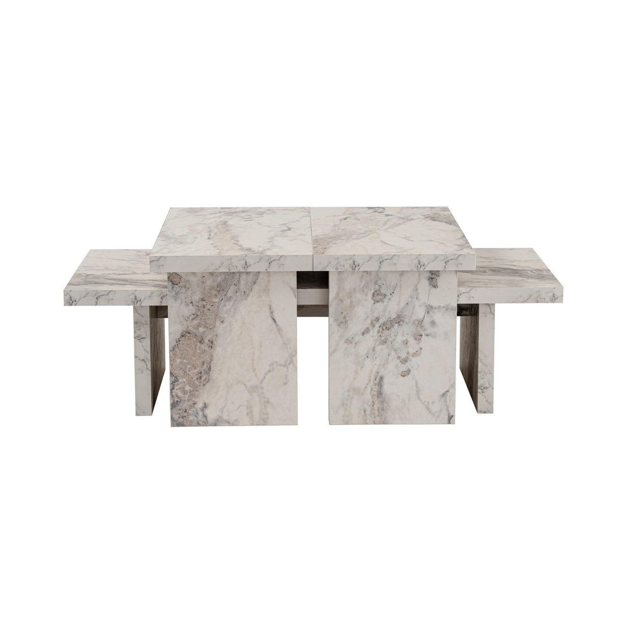 Hobart (110 x 30 x 45 cm) Soffbord Freesia-marmor