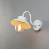 Vega Mini E27 Vägglampa Ute Vit