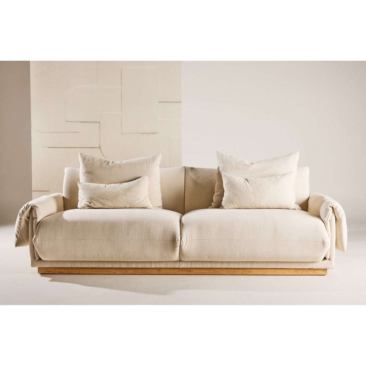 Mollösund 3-sitssoffa Beige