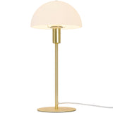 Ellen 20 Bordslampa Mässing/Vit