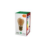 Glödlampa E27 LED P45 Glödlampa Gul
